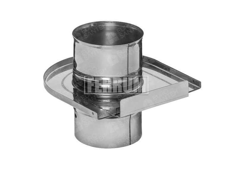 Siber-cu poarta FERRUM d.115 mm (inox 430/0,8 mm)