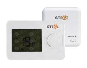 Termostat electronic fara fir Stege WT100RF