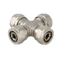 Крестовина для металлопласта d20 х d16 х d20 х d16 мм