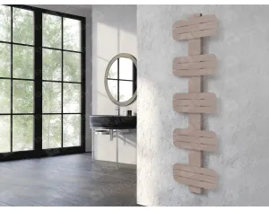 LOJIMAX designer towel warmers, DOSIA collection, Matte Kiwi
