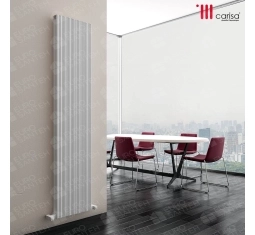 Aluminium design radiator Carisa Carisa MONZA2 1800x280 White