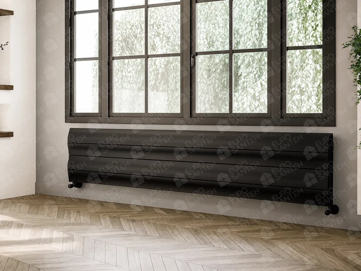 Designer radiators LOJIMAX, collection AMAZONITE HRZ, white matte