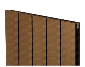 Calorifere decorativ LOJIMAX, colectia KALSEDON DOUBLE Bronze Satine