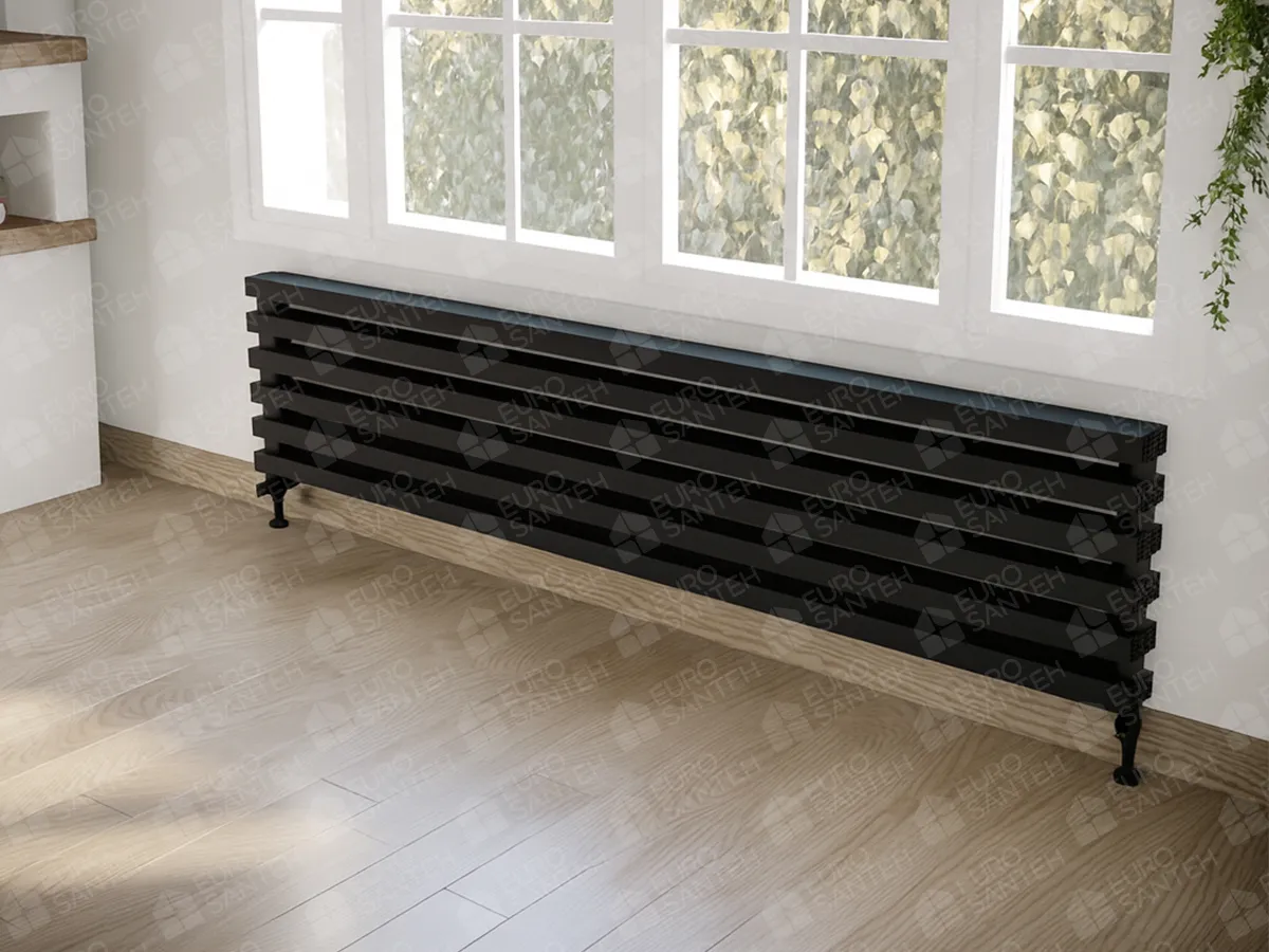 Designer radiators LOJIMAX, collection OPAL HRZ, white matte