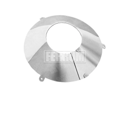 Flange 145-150 mm FERRUM (stainless steel 430 / 0.5 mm)