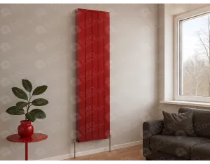 Designer radiator LOJIMAX LOVA LINE collection 1800x400 mm, RAL8012
