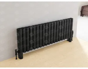 Calorifere decorativ LOJIMAX, colectia  VOLE LUX, negru mat