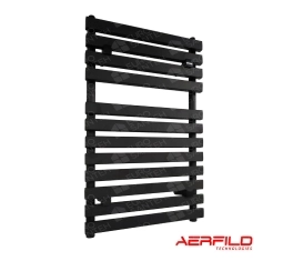 Towel dryer/bathroom radiator design Aerfild Delfina 500x800 mm, negru