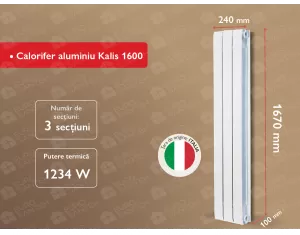 Aluminum radiator Kalis 1600 (3 elem.)