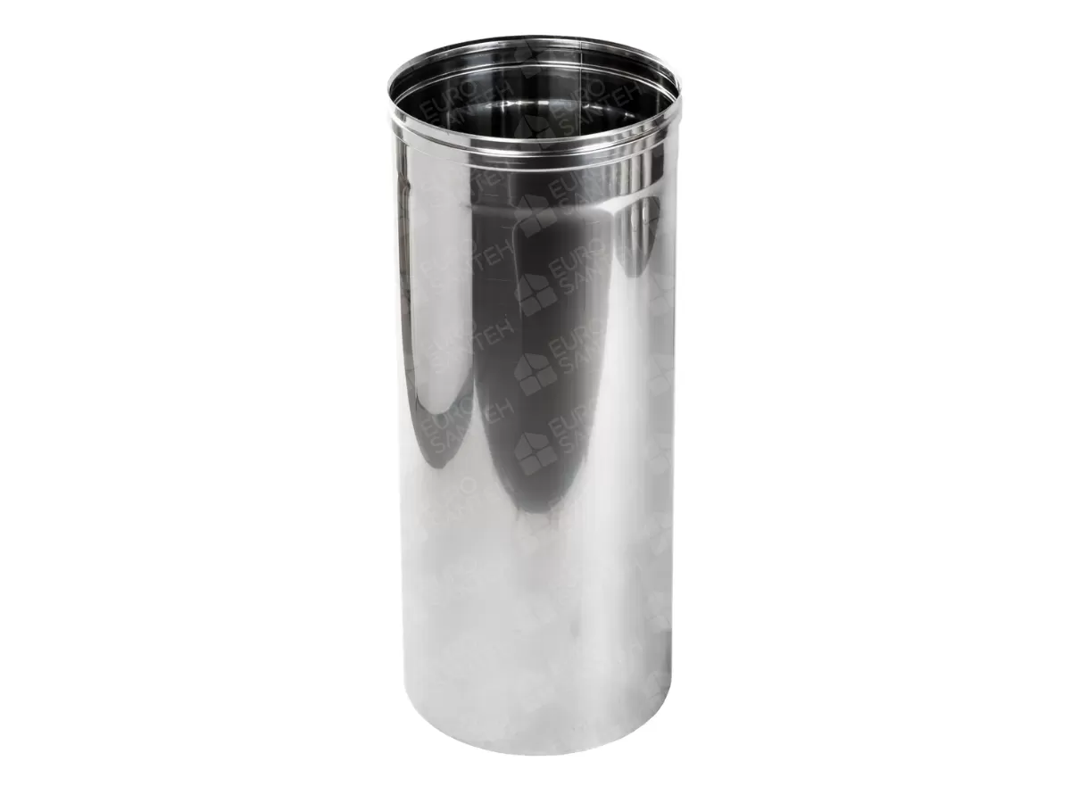 Teava L-500 mm pentru cos de fum CORAX Ø 220 mm (inox 304) 