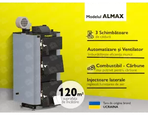 Solid fuel boiler KRONAS ALMAX 12 kW