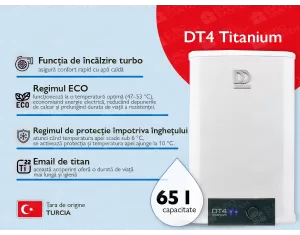 Electric boiler DemirDokum DT4 Titanium Digital D65