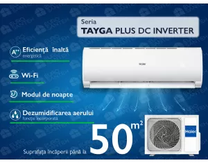 Conditioner HAIER TAYGA Plus DC Inverter R32 AS50TDMHRA-C/1U50MEMFRA-C (Încălzire pana la - 15°C)