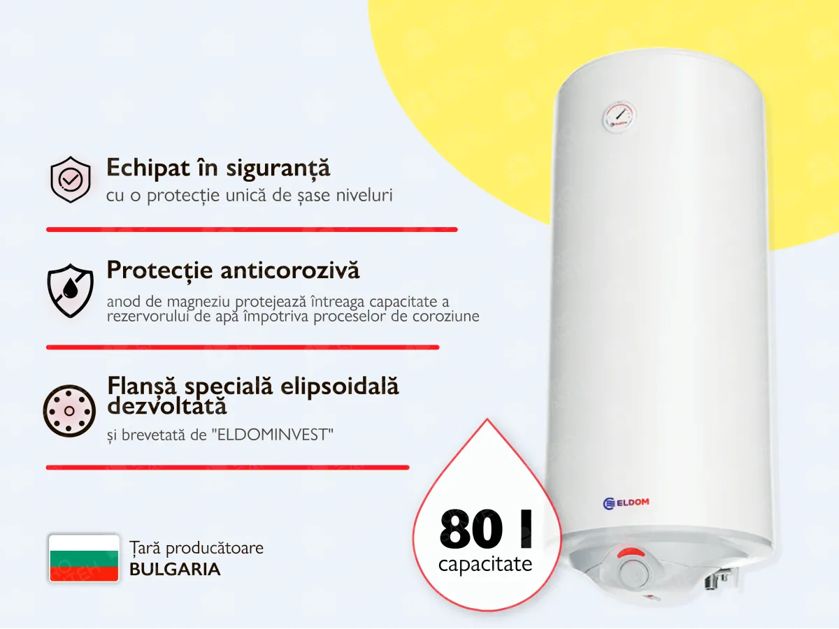 Electric boiler ELDOM 80L