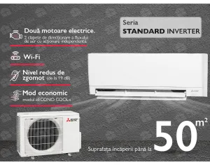 Conditioner STANDARD INVERTER Mitsubishi Electric MSZ-AY50VGK  MUZ-AY50VG