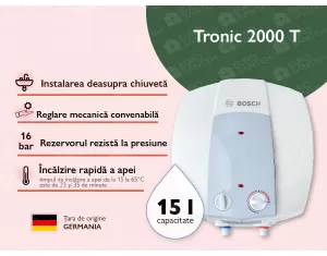 Electric boiler BOSCH  TR 2000T 15 B (bottom connection)