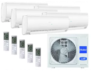 Haier Multi Split system kit for a 5-room apartment up to 120 m²