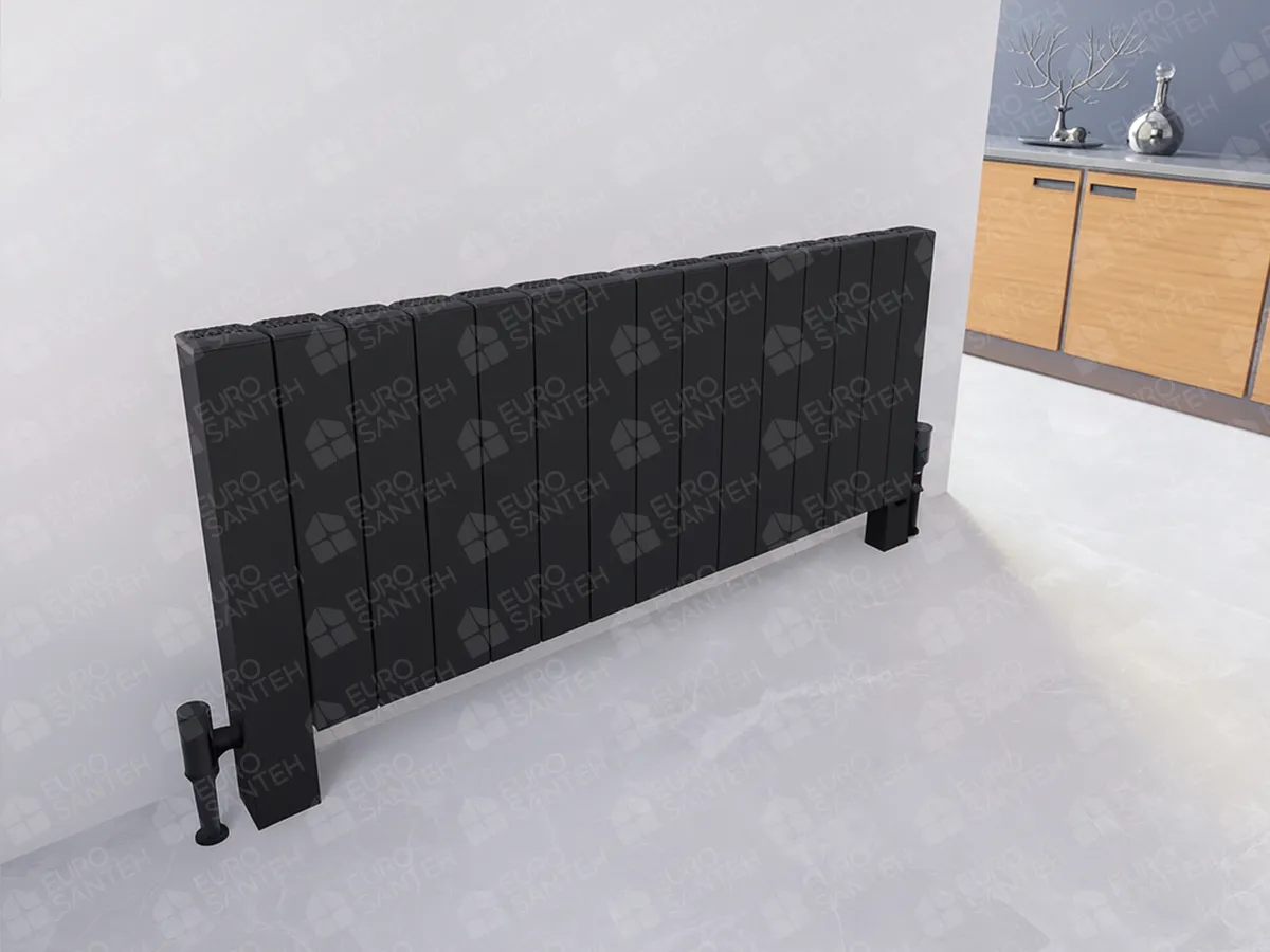 Designer radiators LOJIMAX, collection LOVA LUX, white matte