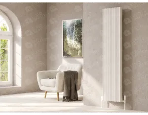 Designer radiator LOJIMAX ALBITE collection 1400x490 mm, White