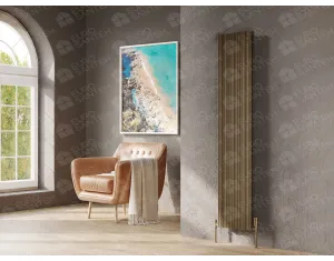 Designer radiator LOJIMAX BAMBOO DOUBLE collection 1600x359 mm, MY512