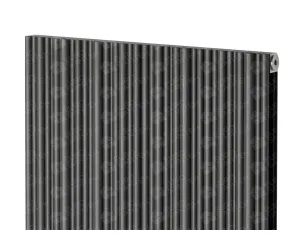 Calorifer decorativ LOJIMAX, colectie BAMBOO DOUBLE Antracit mat