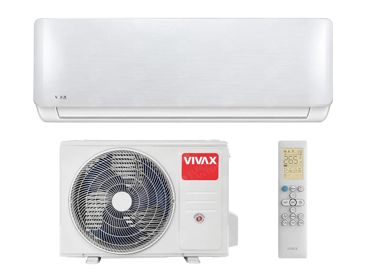 Кондиционер Vivax Inverter R32 R-Design 12000 BTU Silver