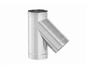 135° chimney tee SOLINOX Ø180 (inox 304)