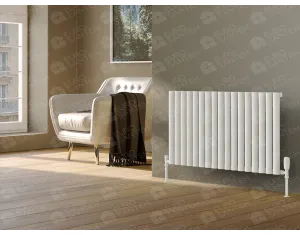 Designer radiator LOJIMAX CITRINE collection 300x1535 mm, White