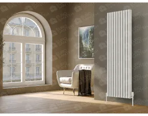 Designer radiator LOJIMAX RETRO collection 1400x340 mm, White