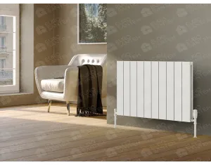 Calorifer decorativ  LOJIMAX colecția KALSEDON DOUBLE 500x1515 mm, Alb