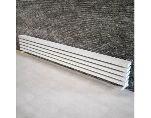 ALUMINUM HORIZONTAL RADIATOR LAPIS PLUS HRZ inaltimea 800 mm. latimea 290 mm. alb mat