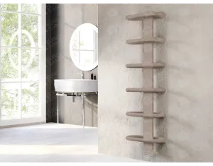 Designer towel warmer LOJIMAX TEOS collection 910x400 mm, Kiwi