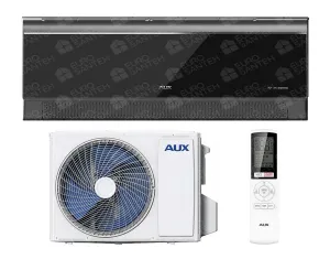 Air conditioner AUX C-Series Inverter R32 AS-H12C5A4/CCR3DI-B8 12000 BTU, black
