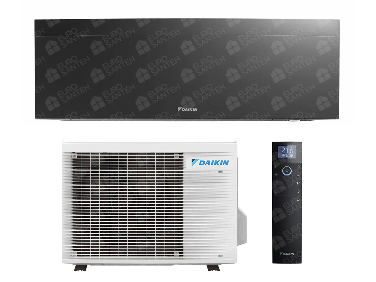 Conditioner DAIKIN Inverter R32 Nepura EMURA RXTJ30A-FTXTJ30AB Black (Heating to -30°C)