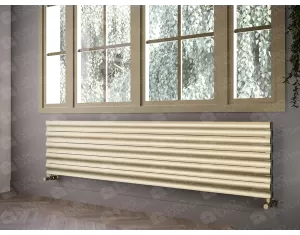 ALUMINUM HORIZONTAL RADIATOR TOSINA DOUBLE HRZ высота 800 мм. ширина 162 мм. белый мат