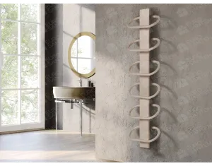 LOJIMAX PEARL collection designer towel warmer 1250x400 mm, Lemon