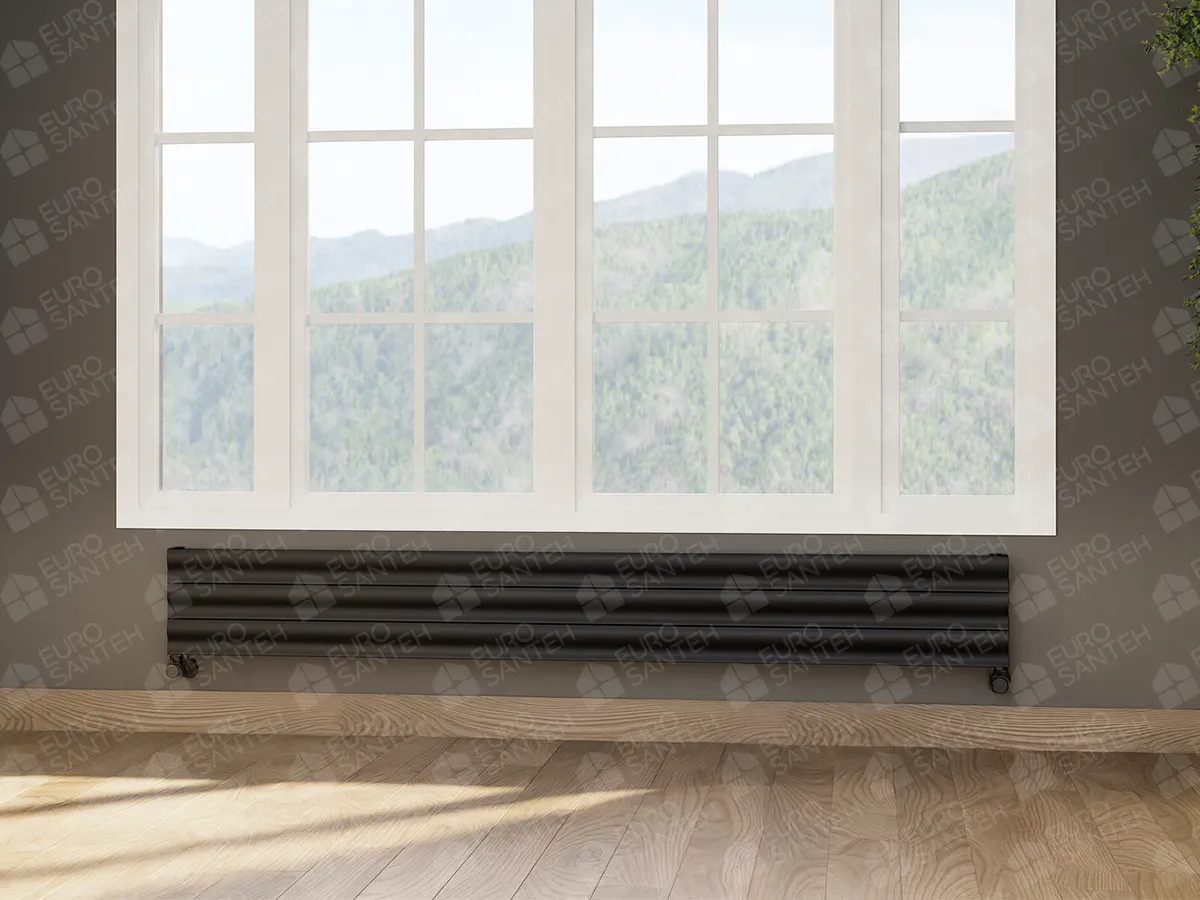 Designer radiators LOJIMAX, collection TOSINA HRZ, white matte