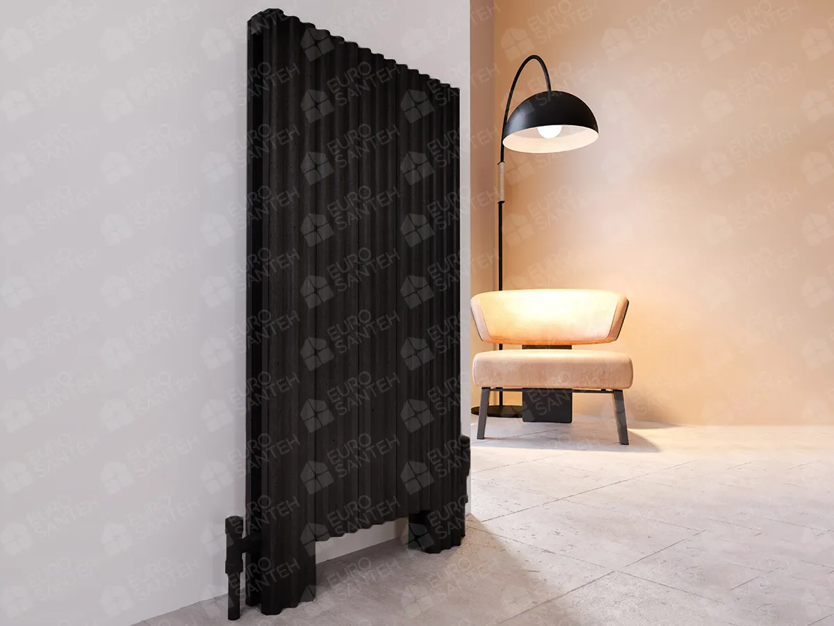 Designer radiators LOJIMAX, collection FIONA DOUBLE LUX, white matte