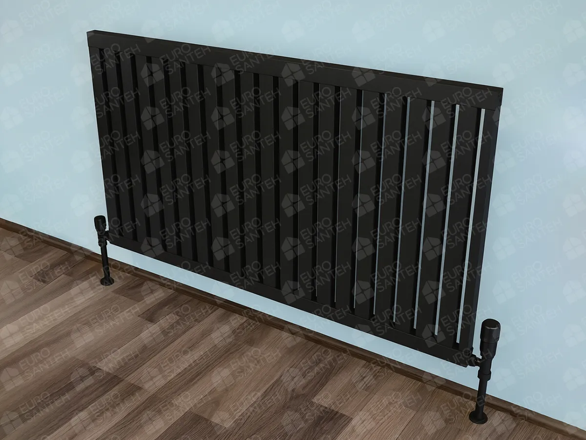 Designer radiators LOJIMAX, collection TRIO, white matte