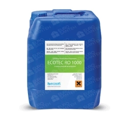 Antiscalant Ecotec RO 1000 pentru sisteme cu osmoza inversa, bidon 10 kg.