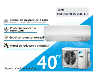 Conditioner DAIKIN Inverter R32 PERFERA FTXM42R+RXM42R9 A++
