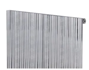 Calorifer decorativ LOJIMAX, colectie BAMBOO Chrome Anodising