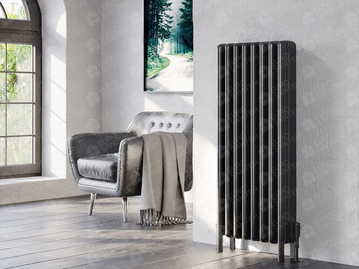 Designer radiators LOJIMAX, collection GRANDE LUX, white matte