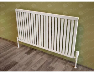 Designer radiator LOJIMAX, collection  TRIO height 700 mm. width 1110 mm. white mat