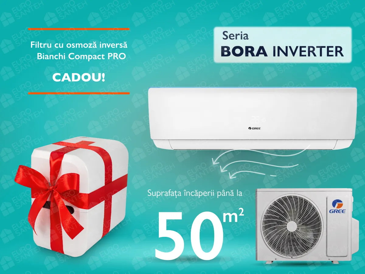 Conditioner GREE BORA R32 Inverter GWH18AAD-18000 BTU