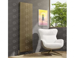 Designer radiator LOJIMAX, collection  LOVA height 1200 mm. width 1436 mm. white mat