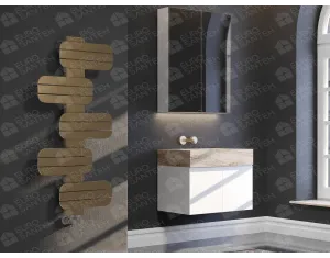 Uscător de prosoape de design LOJIMAX colecția BAMITO 1070x500 mm, MY-512