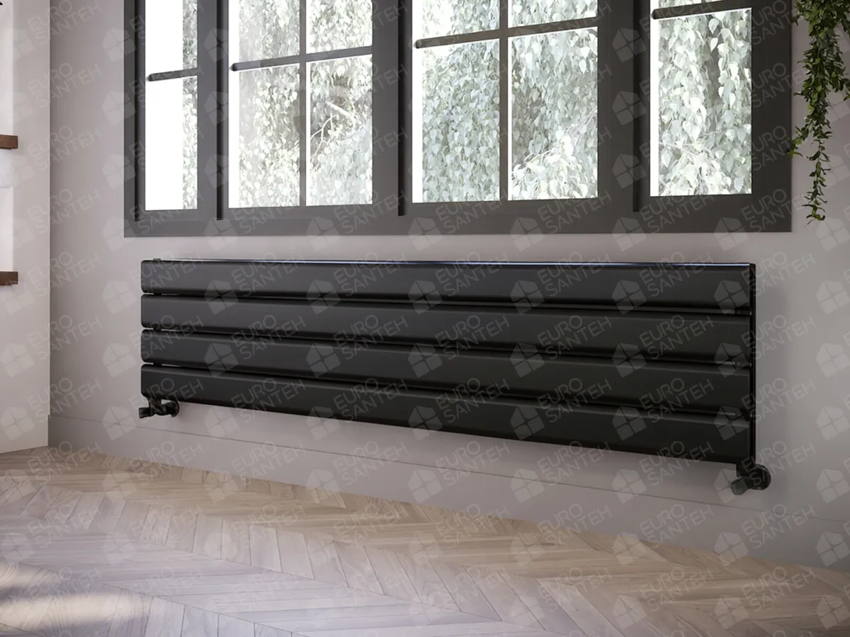 Дизайнерские радиаторы LOJIMAX, коллекция DIAMOND HRZ, белый матовый