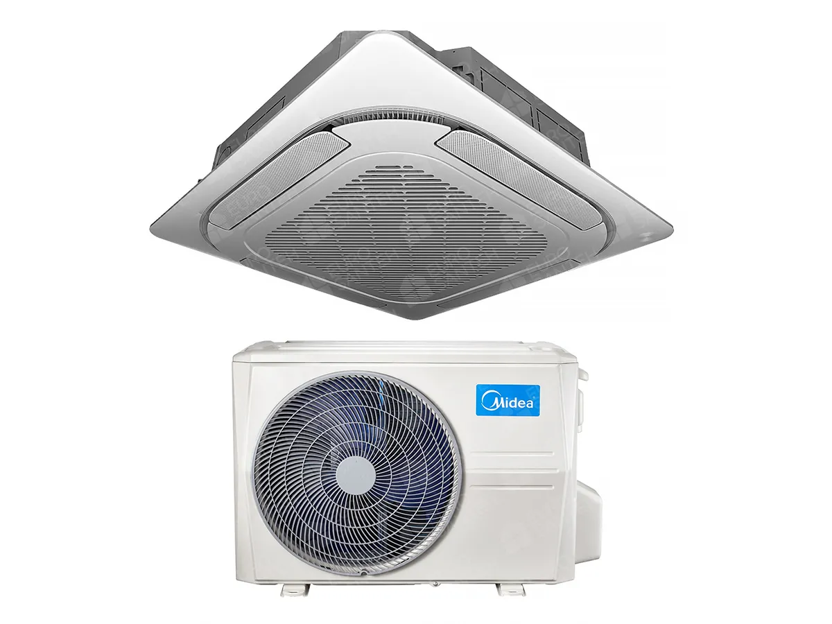 Кондиционер инверторный каcсетный Midea MCD1-36HRFNX-QRD0W(GA) / MOD30U-36HFN8-RRD0W(GA) 36000 BTU 