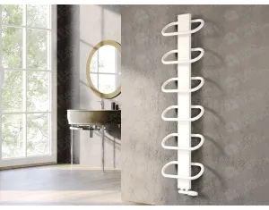 LOJIMAX PEARL collection designer towel warmer 1250x400 mm, White